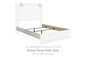 Cambeck - Queen Panel Rails - Whitewash