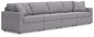 Modmax - Sectional - Granite