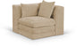 Stellar - Chenille Fabric Upholstered Modular Corner Chair
