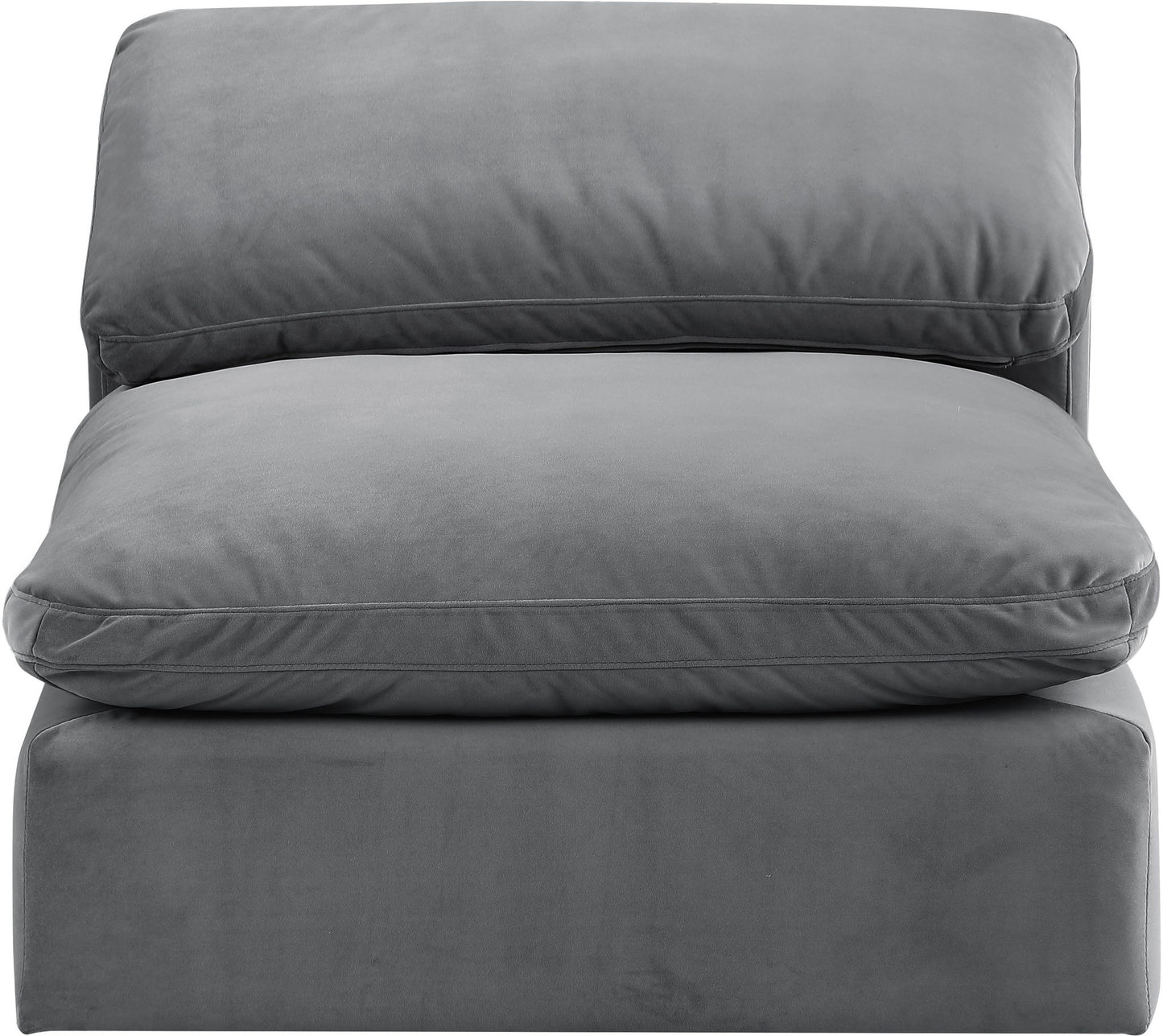 Comfy - Velvet Armless Chair