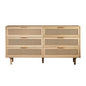 Modern 6 Drawer Storage Cabinet For Bedroom