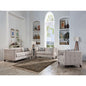 Cyndi - Chair With Pillow - Tan Velvet