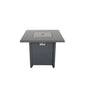 Outdoor Fire Pit Table With Lid - Gray