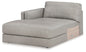 Amiata - Laf Corner Chaise - Glacier
