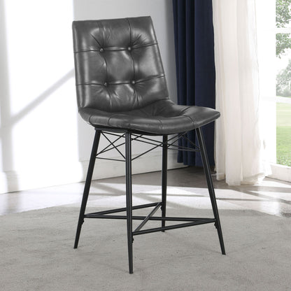 Counter Height Stools & Padded Seat (Set of 2)