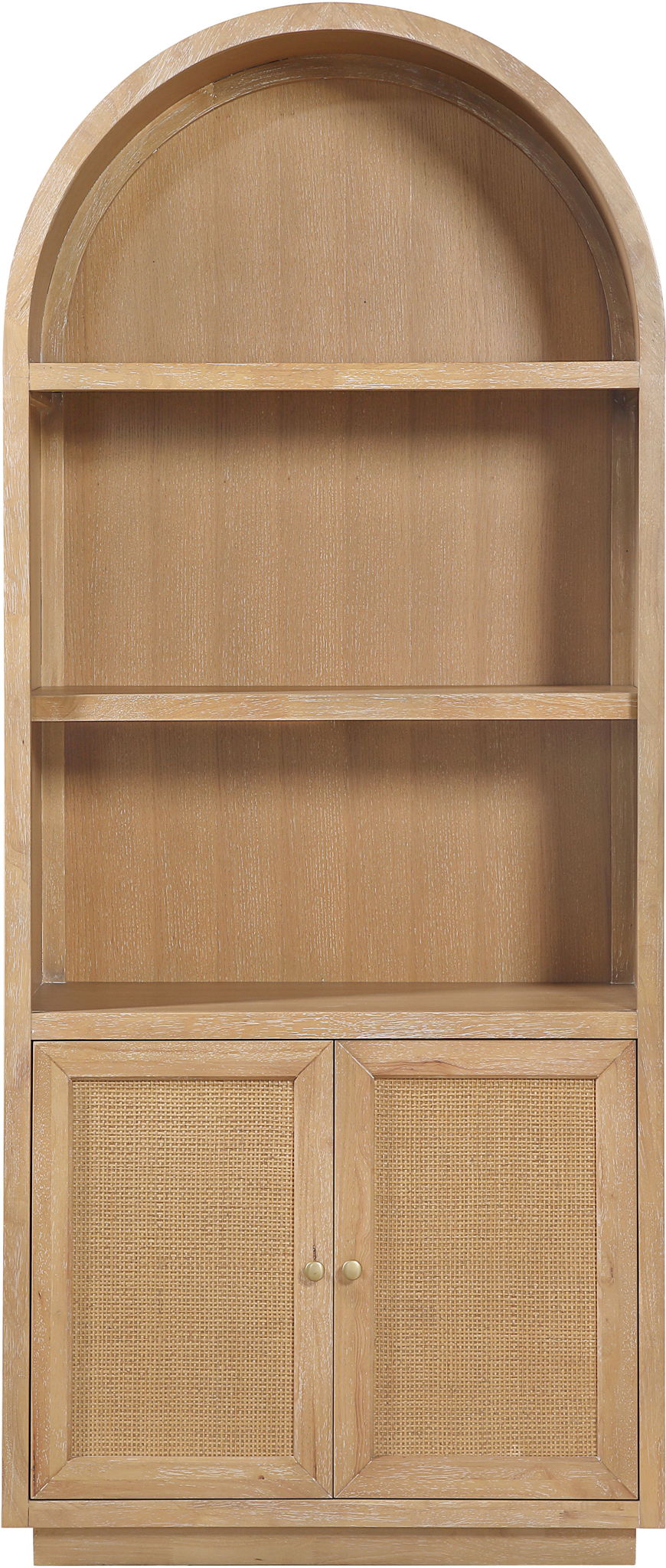 Botanical - Oak Veneer And Solid Wood Bookcase