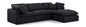 Indulge - Linen 4 Piece Modular Sectional With Chaise