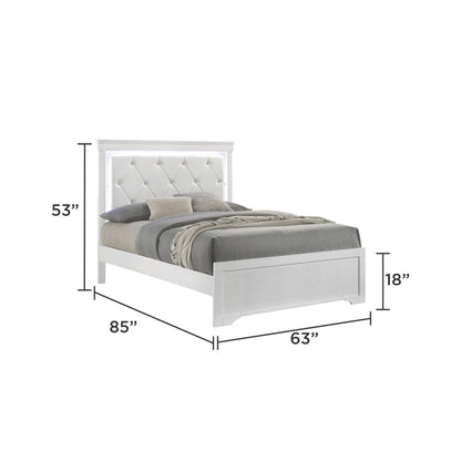Blaze - Modern Bedroom Set With LED Headboard