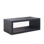 Beaded Edge Coffee Table With Open Storage Shelf