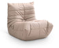 Relax - Vegan Leather Upholstered Chair - Tan