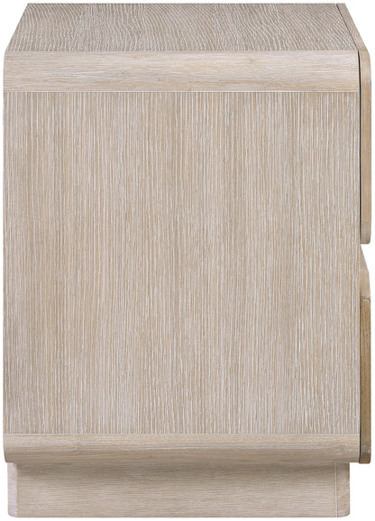 Adagio - Solid Wood And Oak Veneer Nightstand