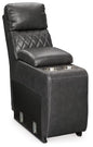 Samperstone - Console with Storage - Gray