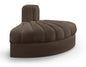 Rummi - Velvet Performance Fabric Upholstered Modular Chair
