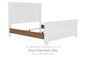 Feddinger - King Panel Rails - Medium Brown