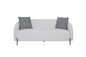 Rounded Sofa - White