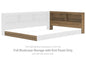 Deanlow - Full Bookcase Storage with End Panel - Honey