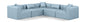 Cube - 5 Piece Modular Corner Sectional