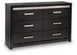 Shoralli - Six Drawer Dresser