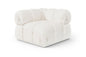 Orin - Velvet Performance Fabric Upholstered Modular Corner Chair