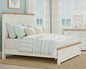 Savonport - King Panel Rails - White
