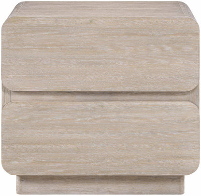 Adagio - Solid Wood And Oak Veneer Nightstand