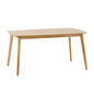 Retro Dining Table With Faux Wood Top