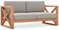 Anguilla - Water Resistant Outdoor Loveseat