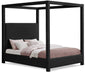 Eden - Boucle Fabric Upholstered Bed