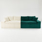 Multifunctional Sofa Pink Black, Fits 4 People
