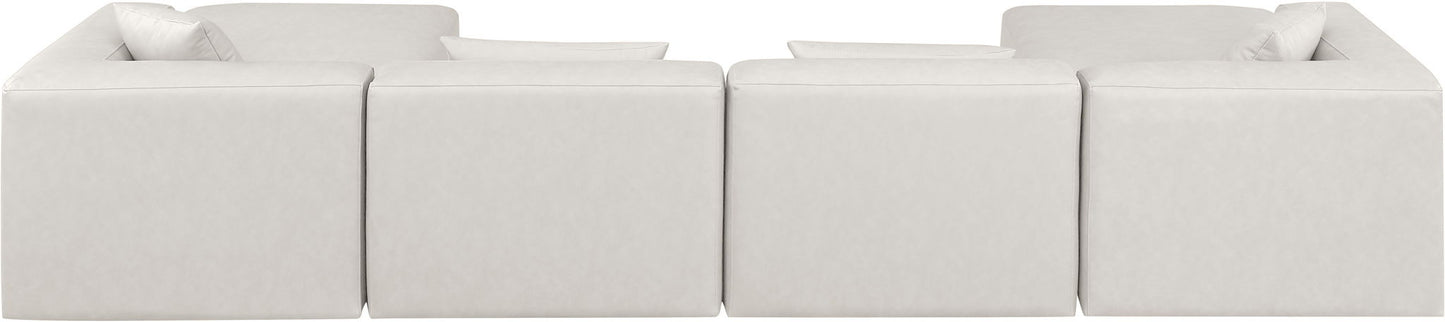 Cube - 6 Piece Modular Double Chaise Sectional