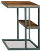 Forestmin - Accent Table - Natural / Black
