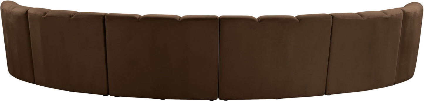 Infinity - 6 Piece Velvet Modular Sectional