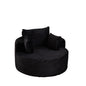 Modern Single Sofa With Backrest Pillow For Living Room