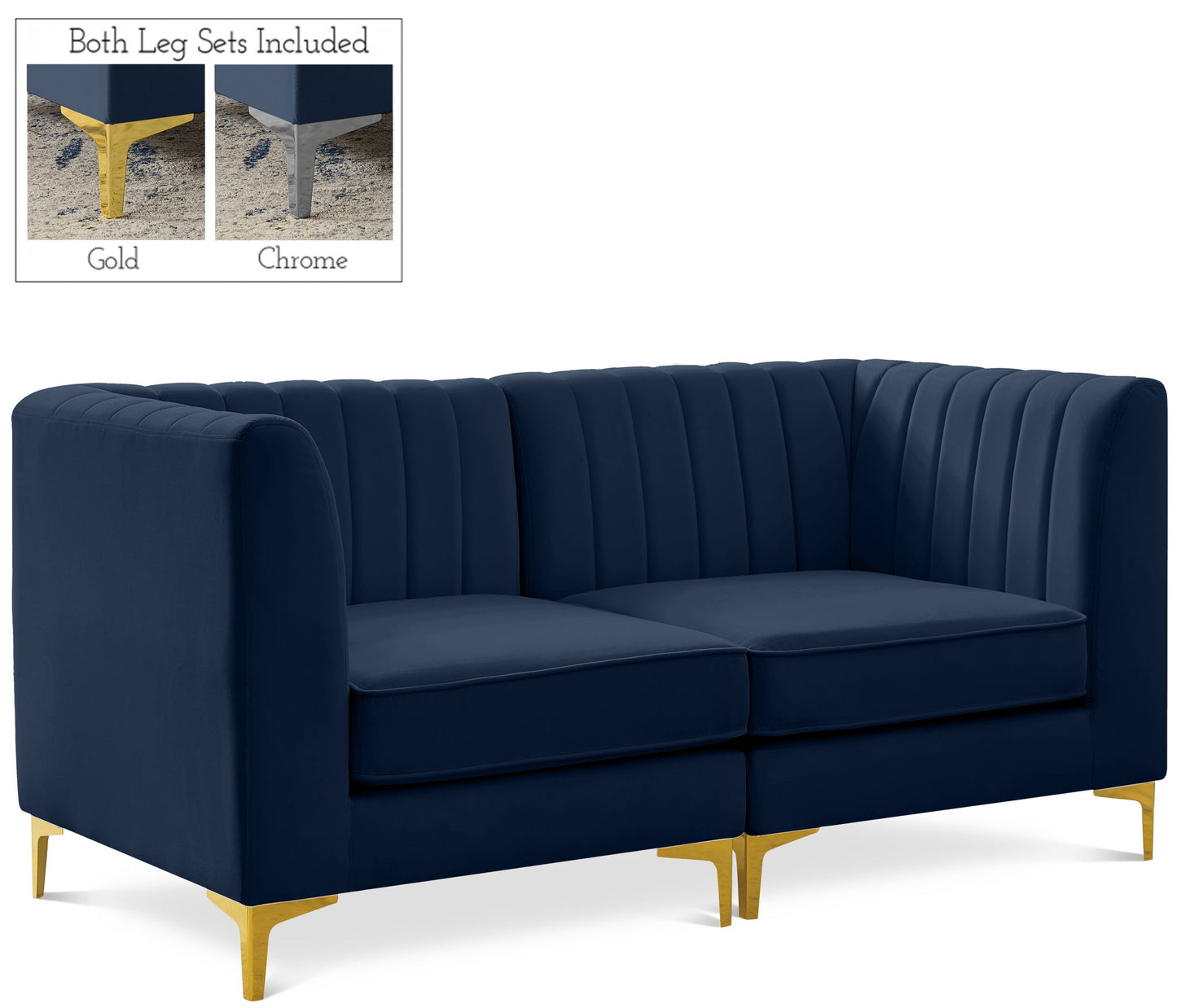 Alina - 2 Piece Modular Sectional