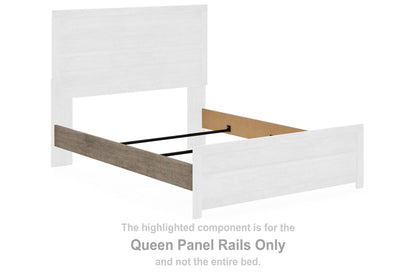 Culverbach - Queen Panel Rails - Gray