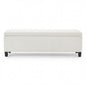 Upholstered Storage Ottoman Bench