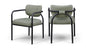 Serava - Vegan Leather Upholstered Dining Chair (Set of 2)