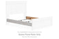 Makidern - Queen Panel Rails - Whitewash