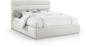 Adam - Linen Fabric Bed With 52" Headboard
