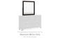 Covetown - Bedroom Mirror - Dark Brown