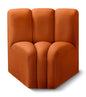 Arc - Velvet Curved Corner Chair