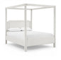 Salina - Linen Textured Fabric Upholstered Bed