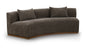 Avanti - 104" Chenille Fabric Upholstered Sofa