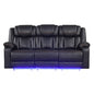 Challenger - LED Power Recliner Sofa