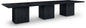Belinda - Wood Mid-Century Modern Modular Dining Table - Black