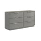 Elara - Dresser With Spacious Drawers - Gray