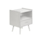 Modern Accent Table With Storage Drawer