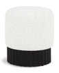 Veranda - Ottoman / Stool With Black Base