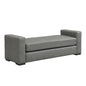 Ottoman With Unique Armrest Design For Living Spaces