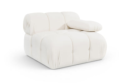 Orin - Velvet Performance Fabric Upholstered Modular Chair